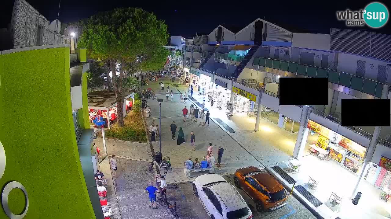 Spletna kamera Bibione Nakupovalna ulica – v živo