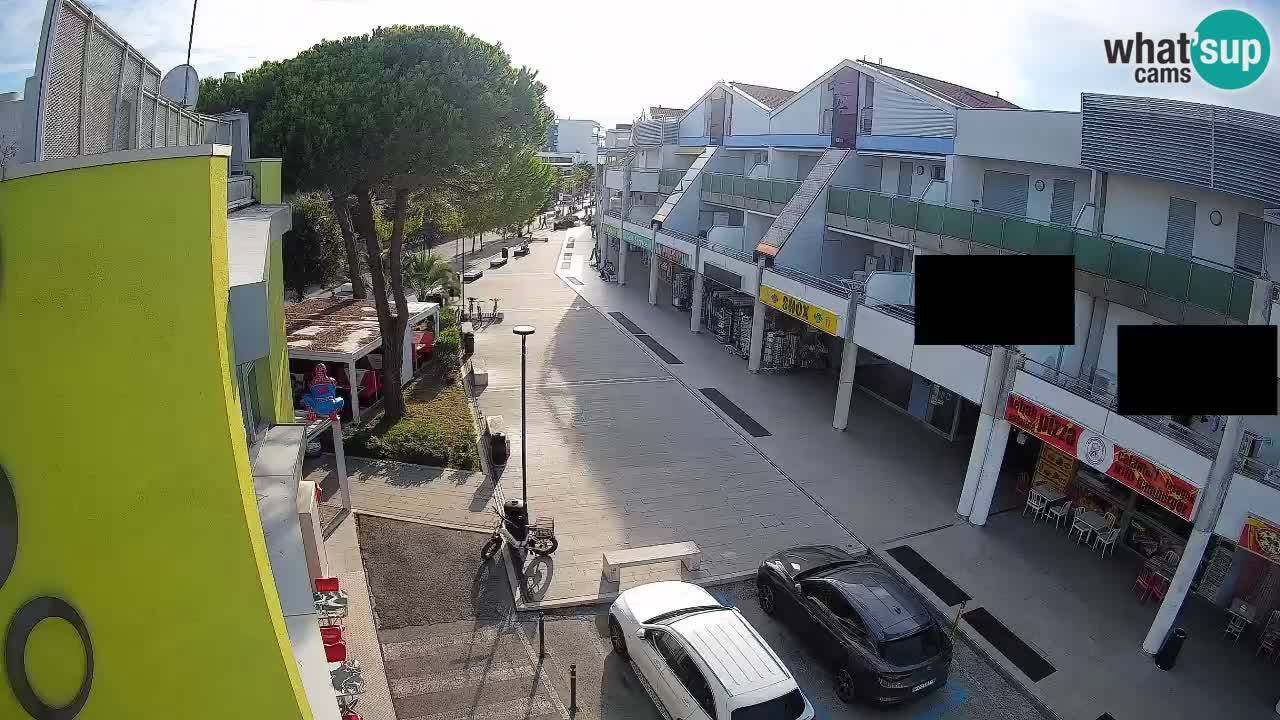 Web kamera Bibione – Trgovačka ulica uživo
