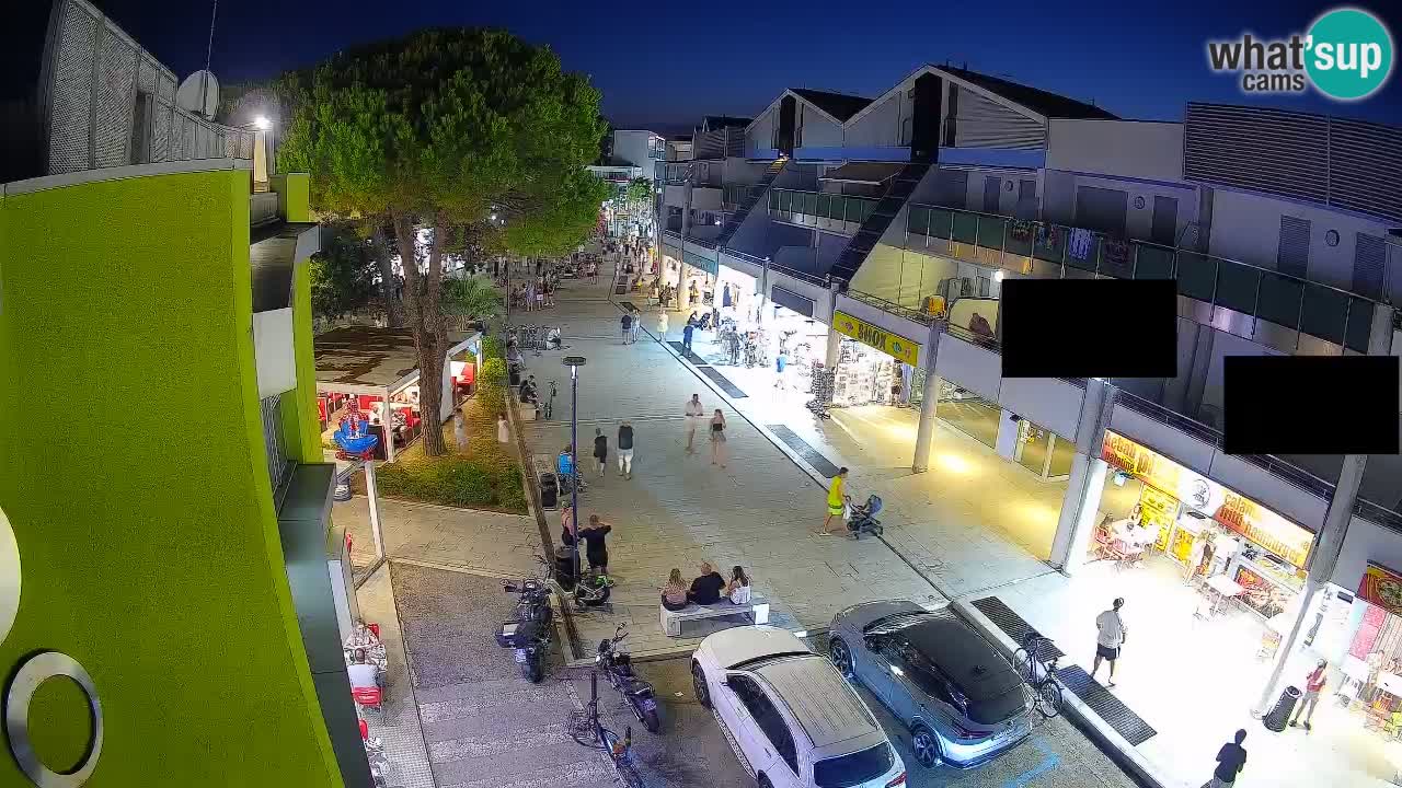 Webcam Bibione Einkaufsstraße – Liveblick