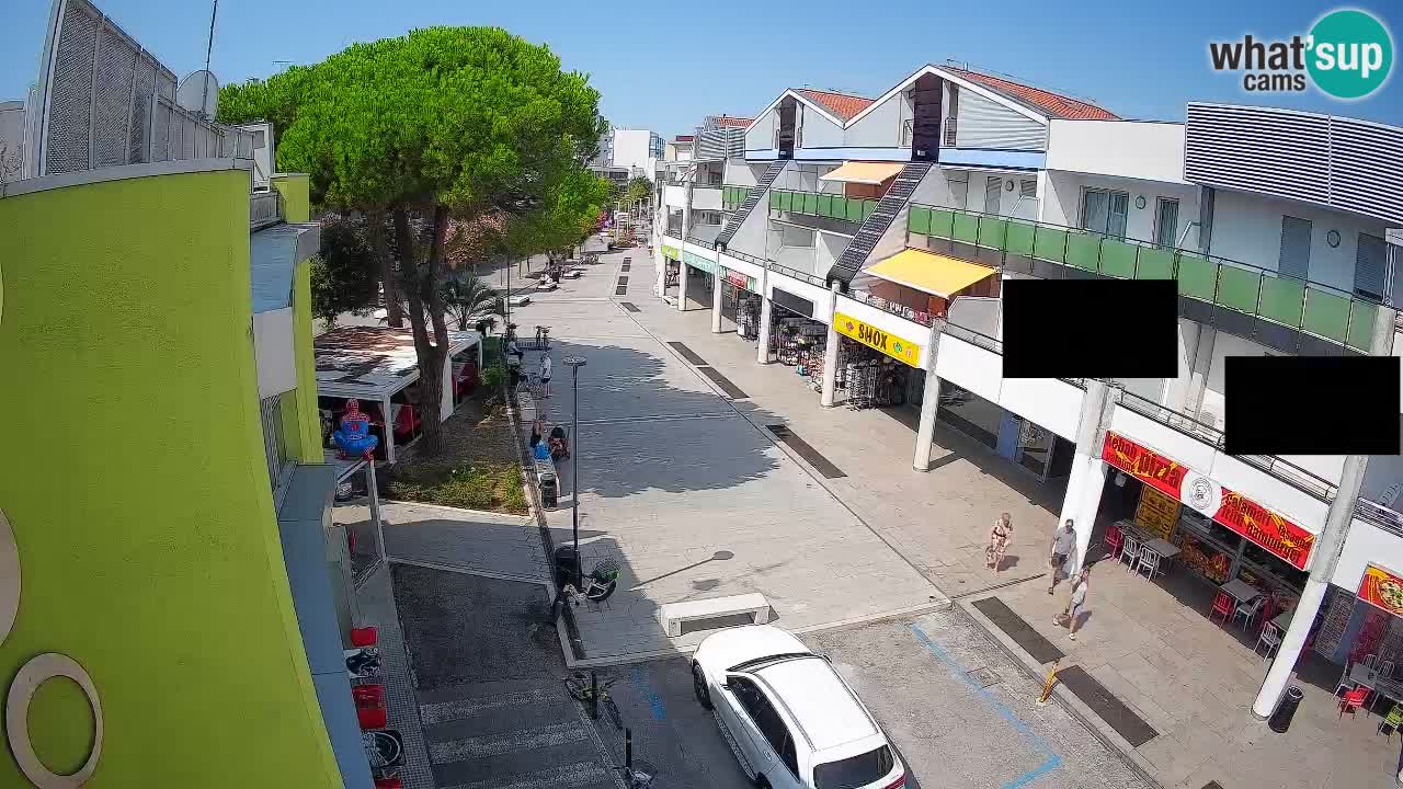 Webcam Via dello Shopping Bibione – Diretta Live