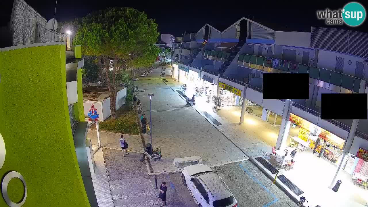 Webcam Bibione Einkaufsstraße – Liveblick