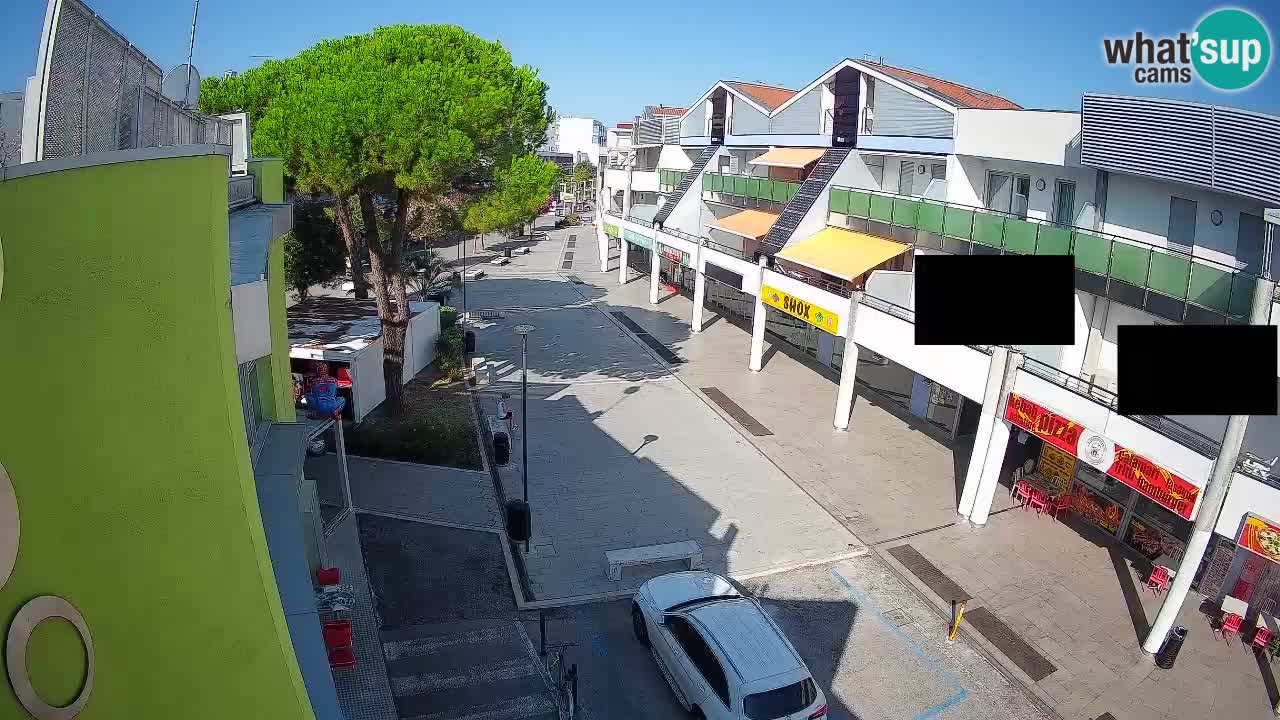 Webcam Bibione Einkaufsstraße – Liveblick