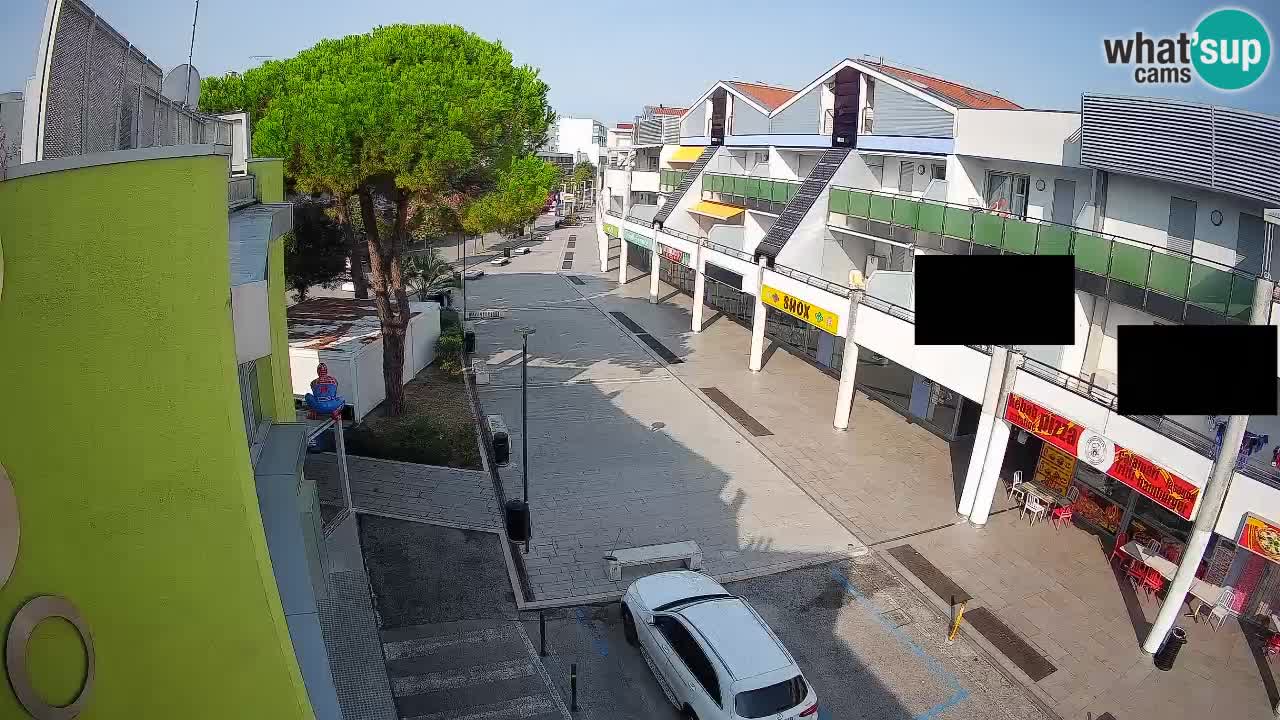 Webcam Via dello Shopping Bibione – Diretta Live