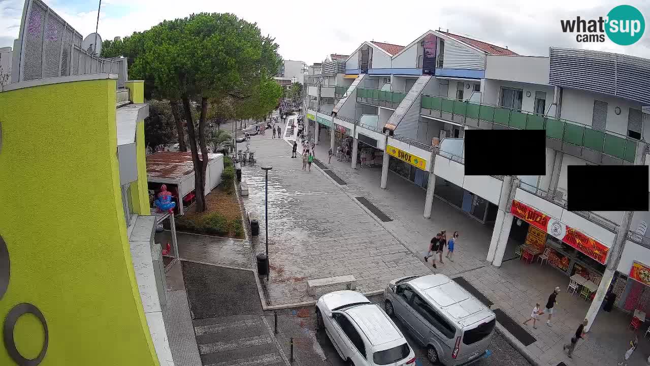 Webcam Via dello Shopping Bibione – Diretta Live