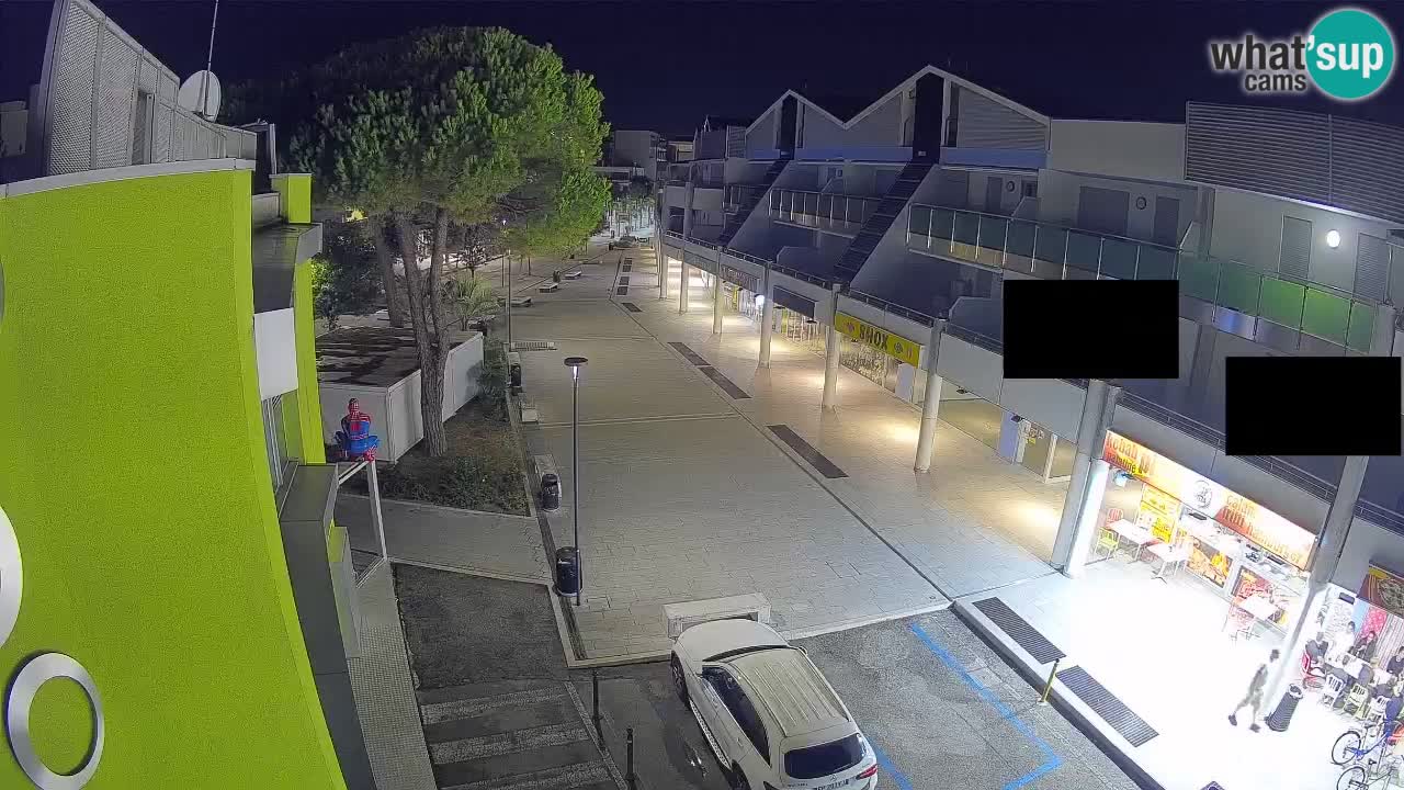 Webcam Bibione Einkaufsstraße – Liveblick