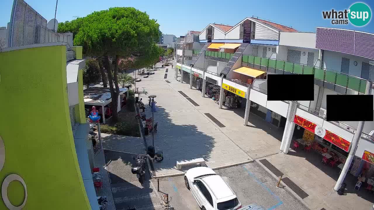 Webcam Via dello Shopping Bibione – Diretta Live