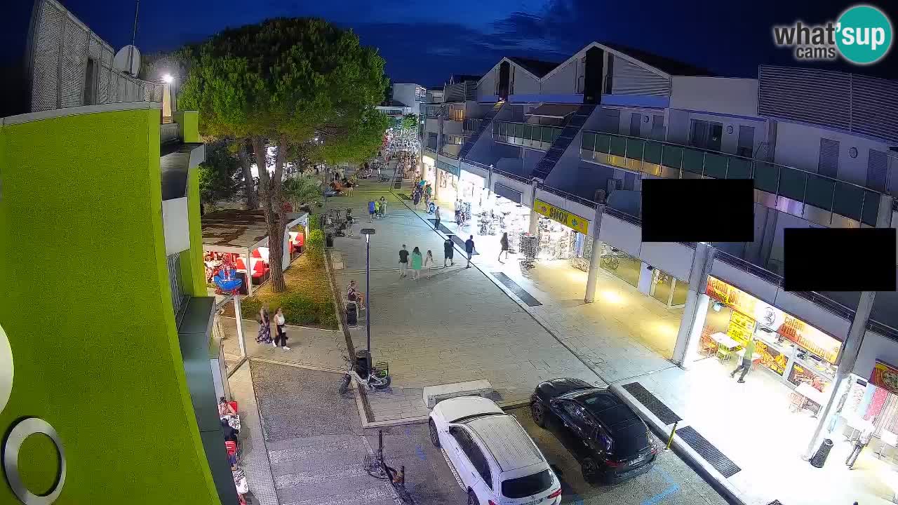 Webcam Via dello Shopping Bibione – Diretta Live