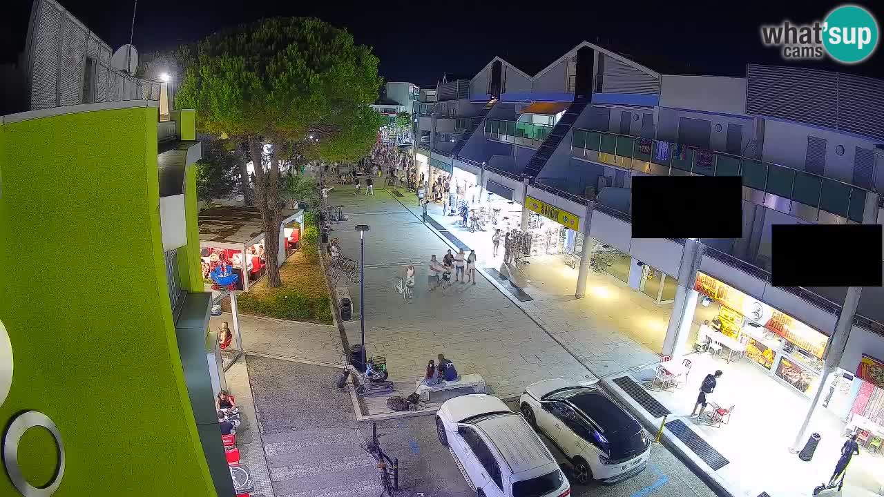Webcam Bibione Einkaufsstraße – Liveblick