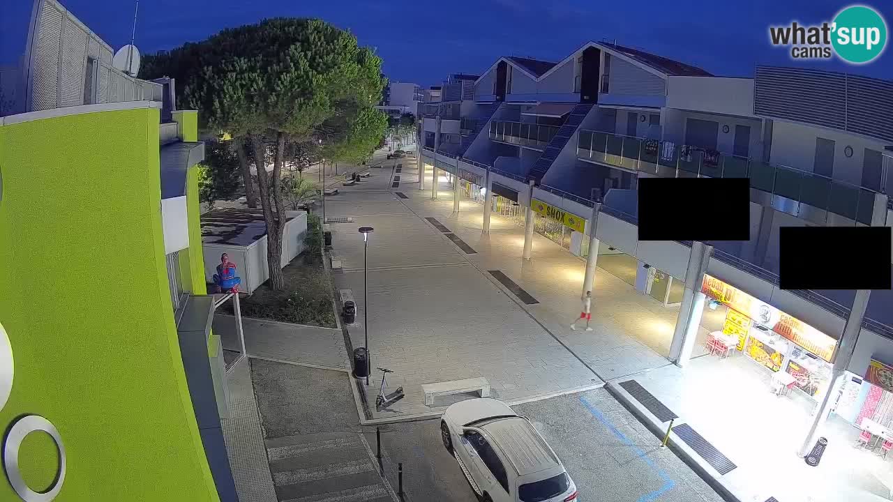 Webcam Calle Comercial de Bibione – En Directo