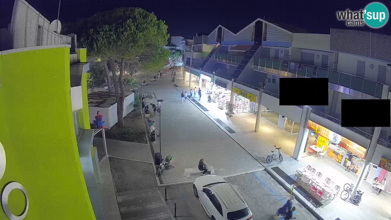 Webcam Bibione Einkaufsstraße – Liveblick
