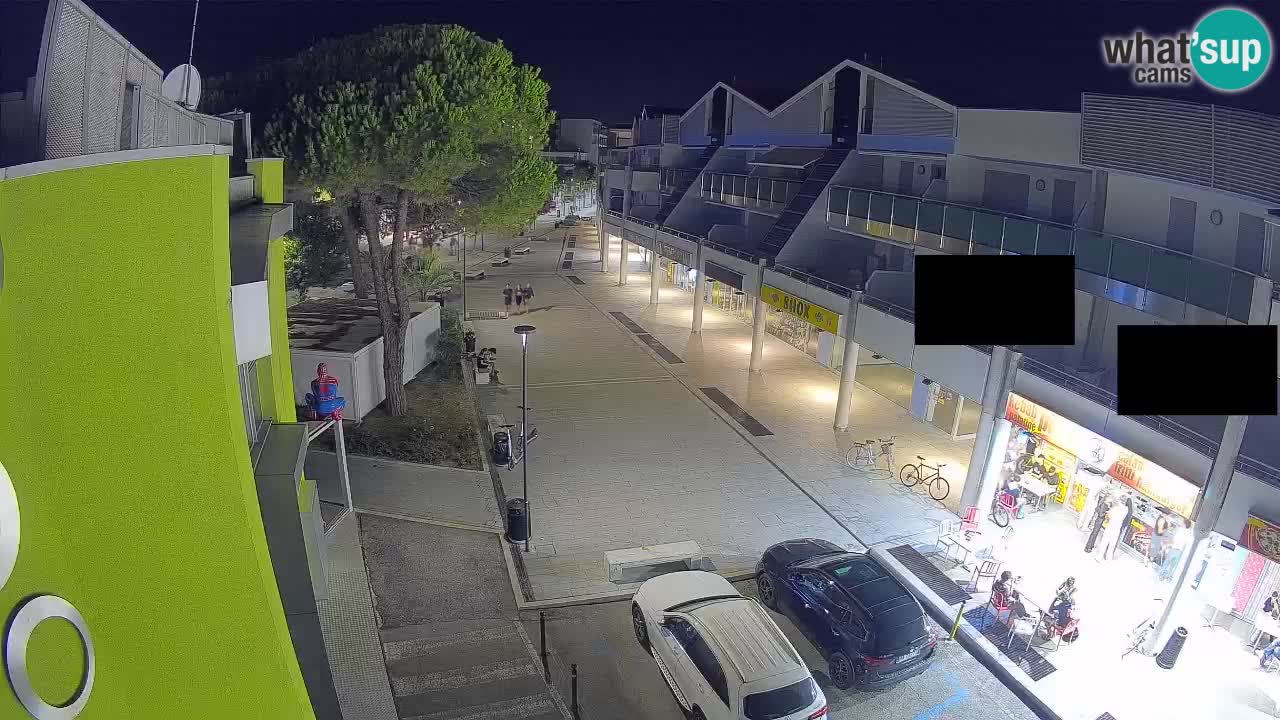 Webcam Bibione Einkaufsstraße – Liveblick