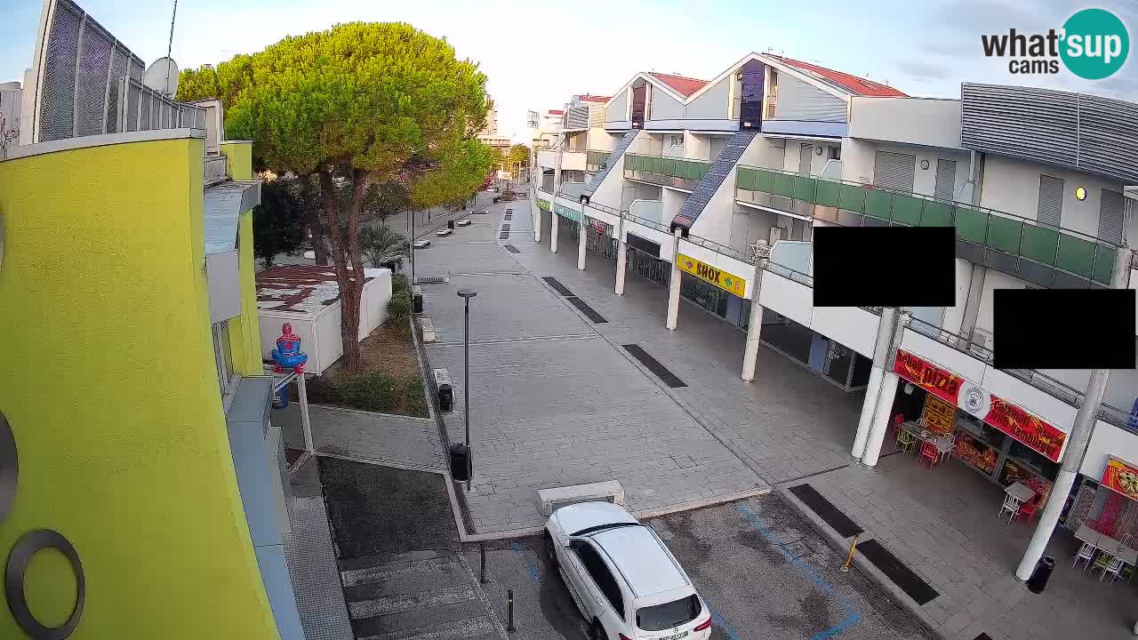 Webcam Bibione Einkaufsstraße – Liveblick