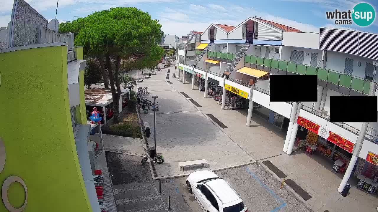 Web kamera Bibione – Trgovačka ulica uživo