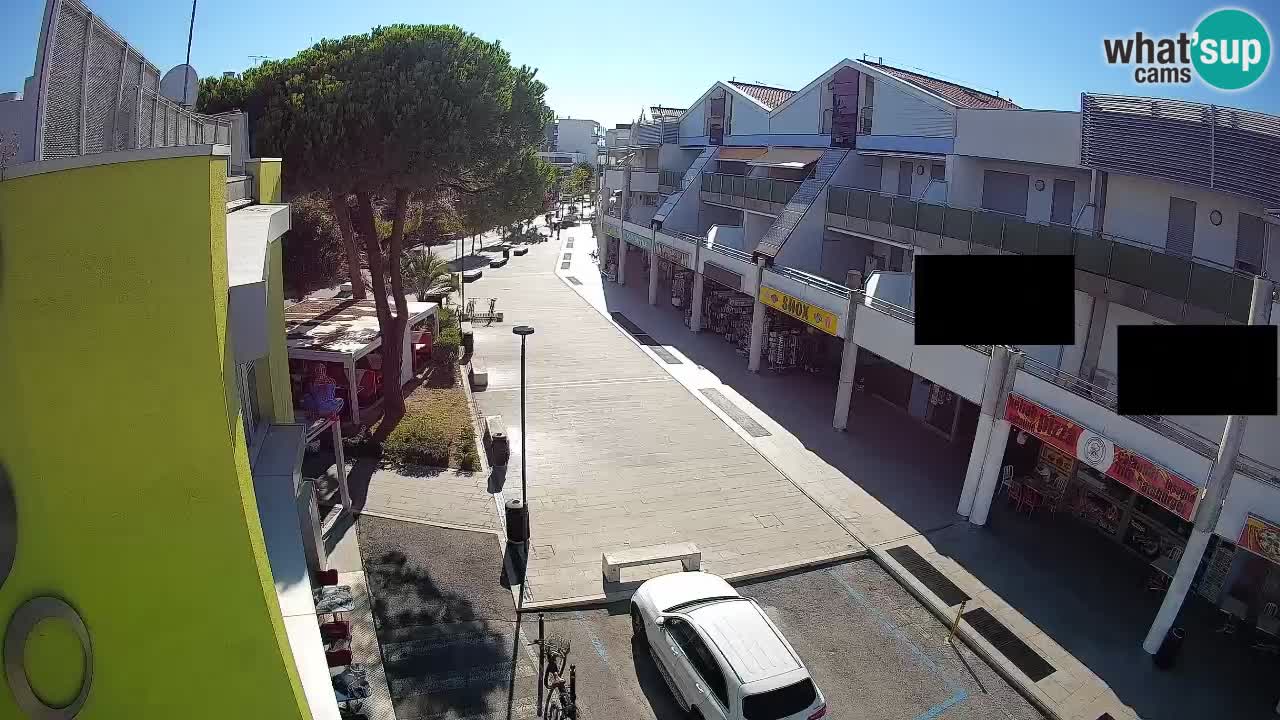 Webcam Bibione Einkaufsstraße – Liveblick