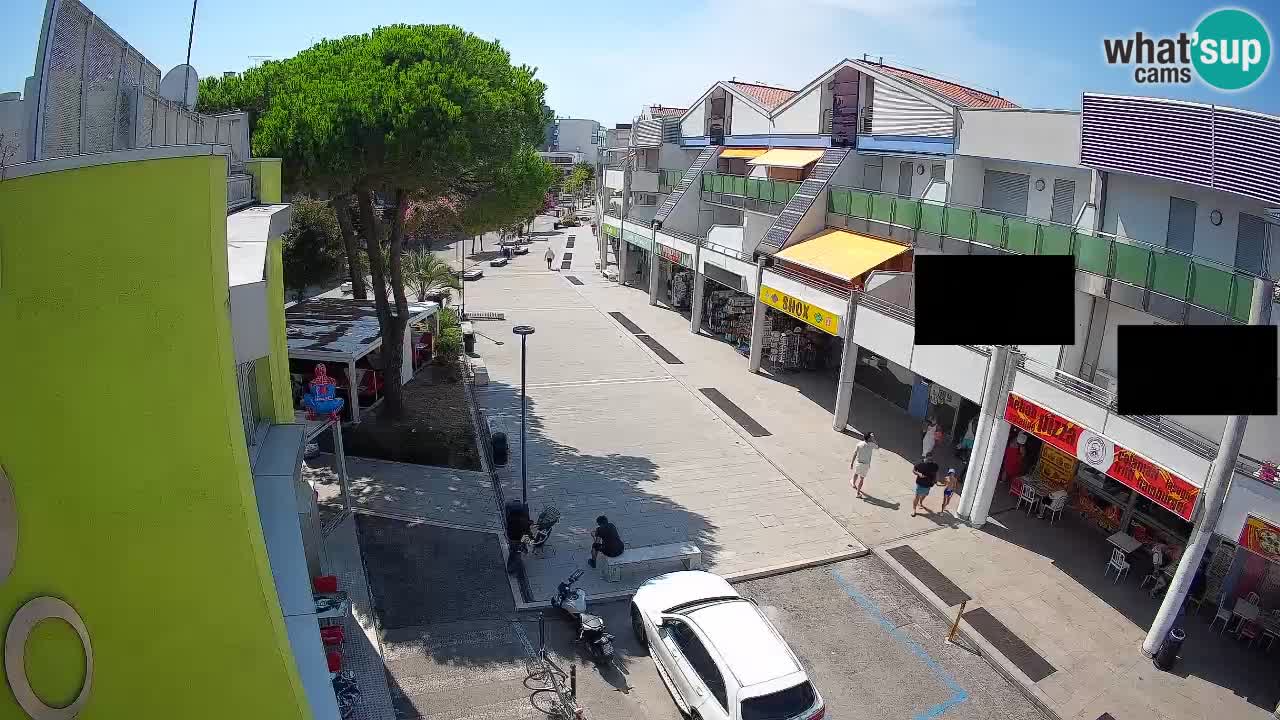 Webcam Via dello Shopping Bibione – Diretta Live