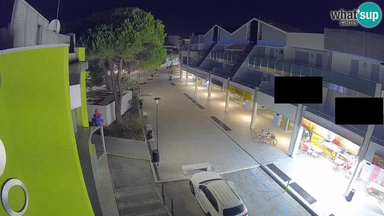 Webcam Bibione Einkaufsstraße – Liveblick