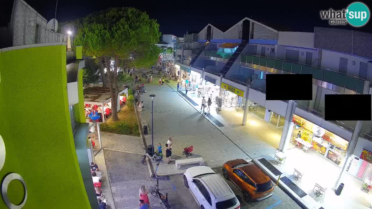 Webcam Via dello Shopping Bibione – Diretta Live