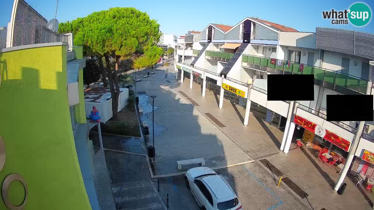 Webcam Bibione Einkaufsstraße – Liveblick