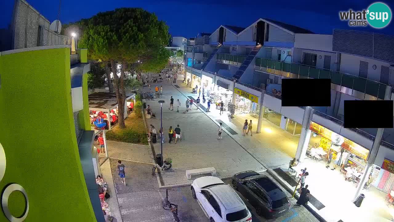 Webcam Via dello Shopping Bibione – Diretta Live