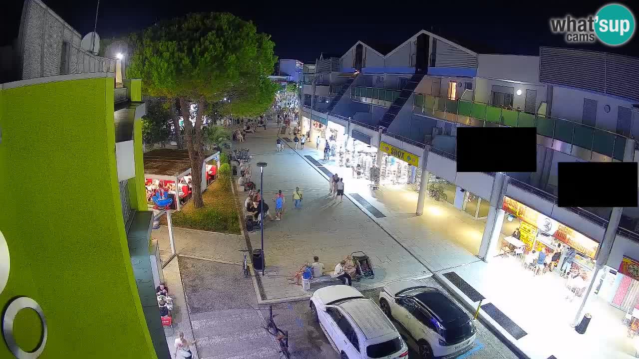 Spletna kamera Bibione Nakupovalna ulica – v živo