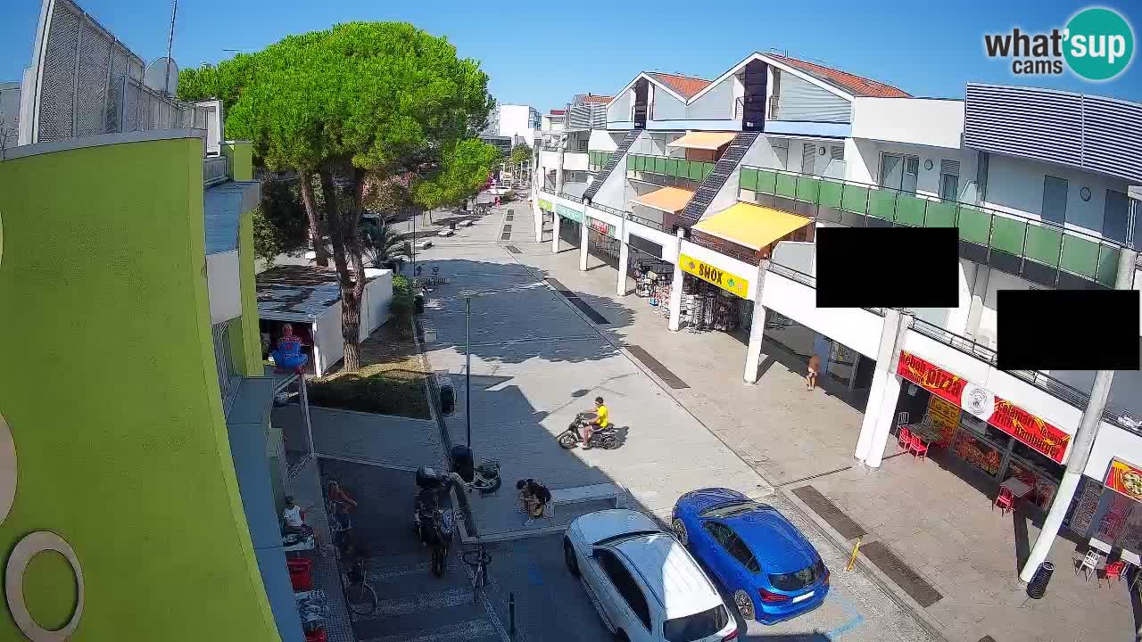 Web kamera Bibione – Trgovačka ulica uživo