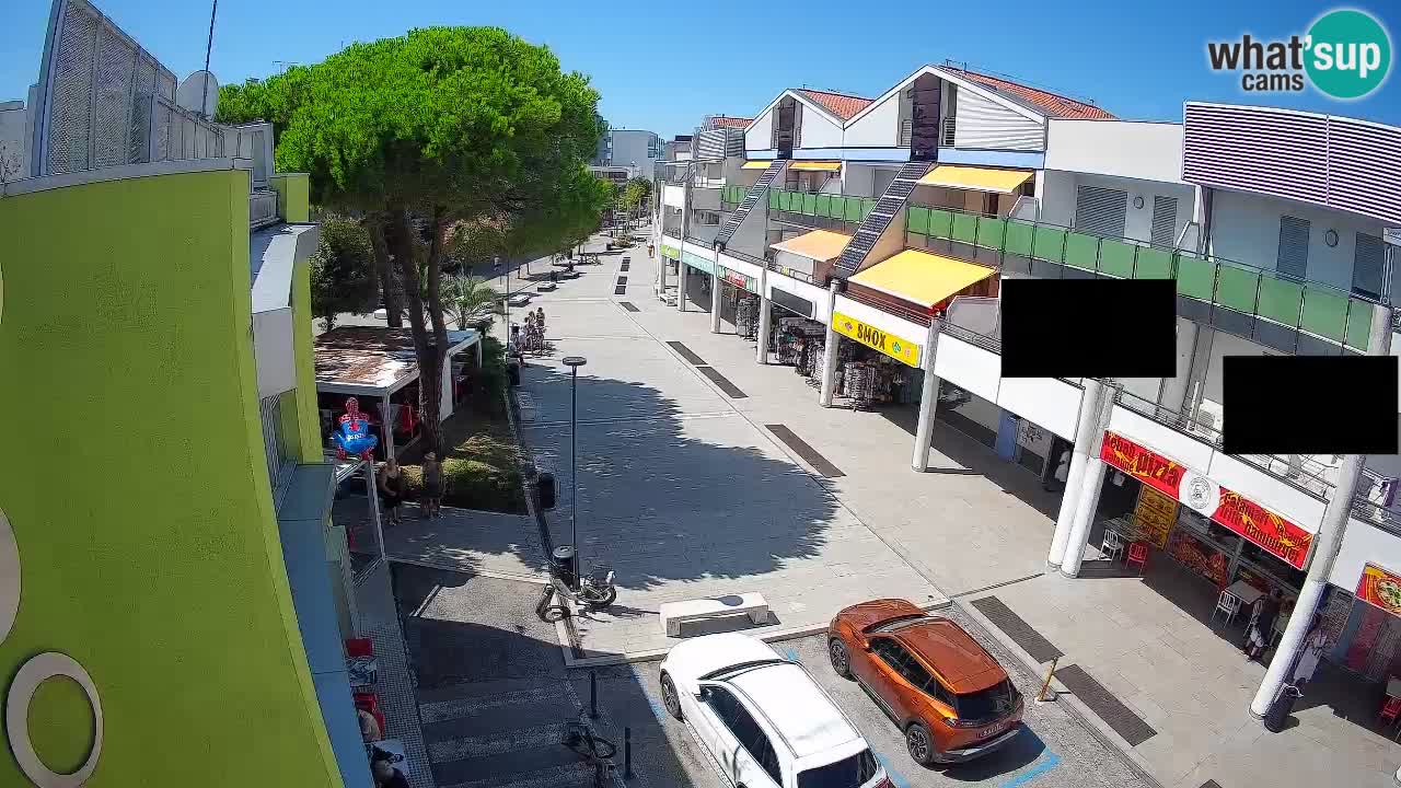 Webcam Via dello Shopping Bibione – Diretta Live