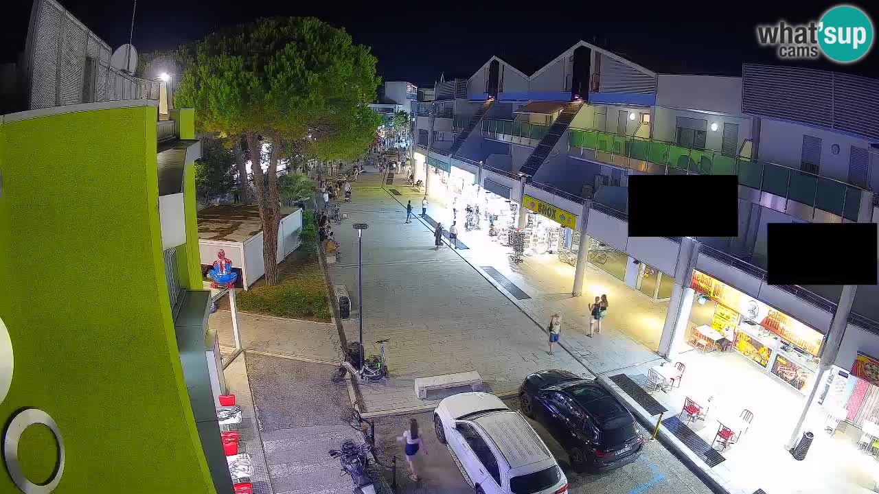 Webcam Bibione Einkaufsstraße – Liveblick