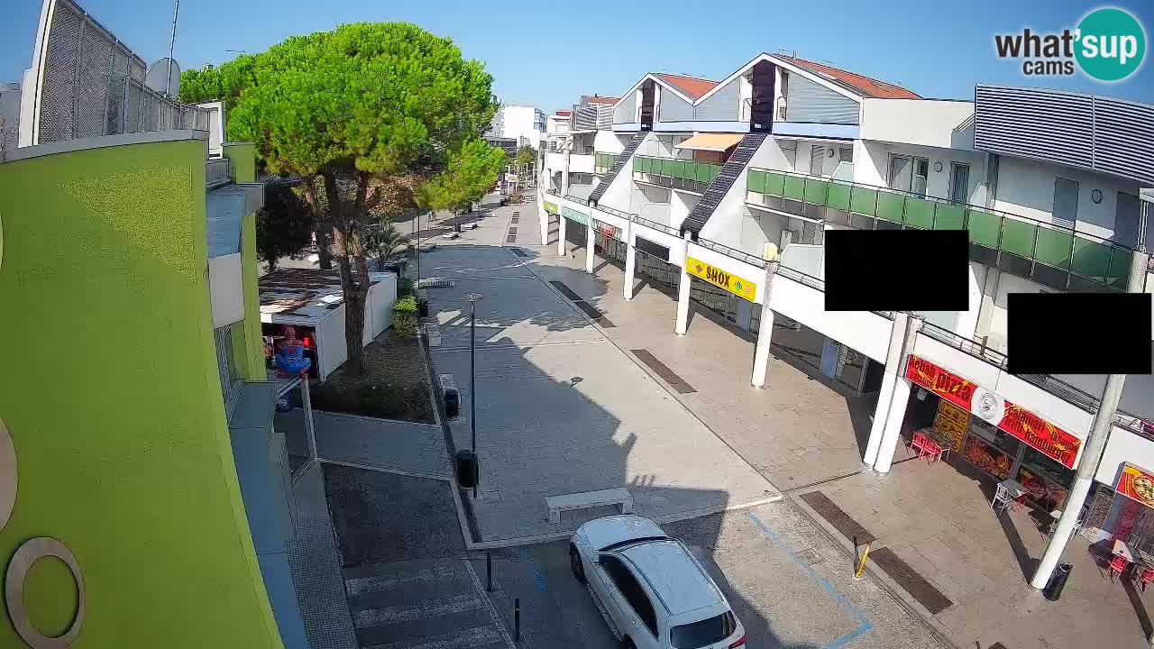 Webcam Bibione Einkaufsstraße – Liveblick