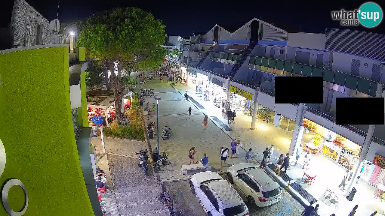 Webcam Via dello Shopping Bibione – Diretta Live