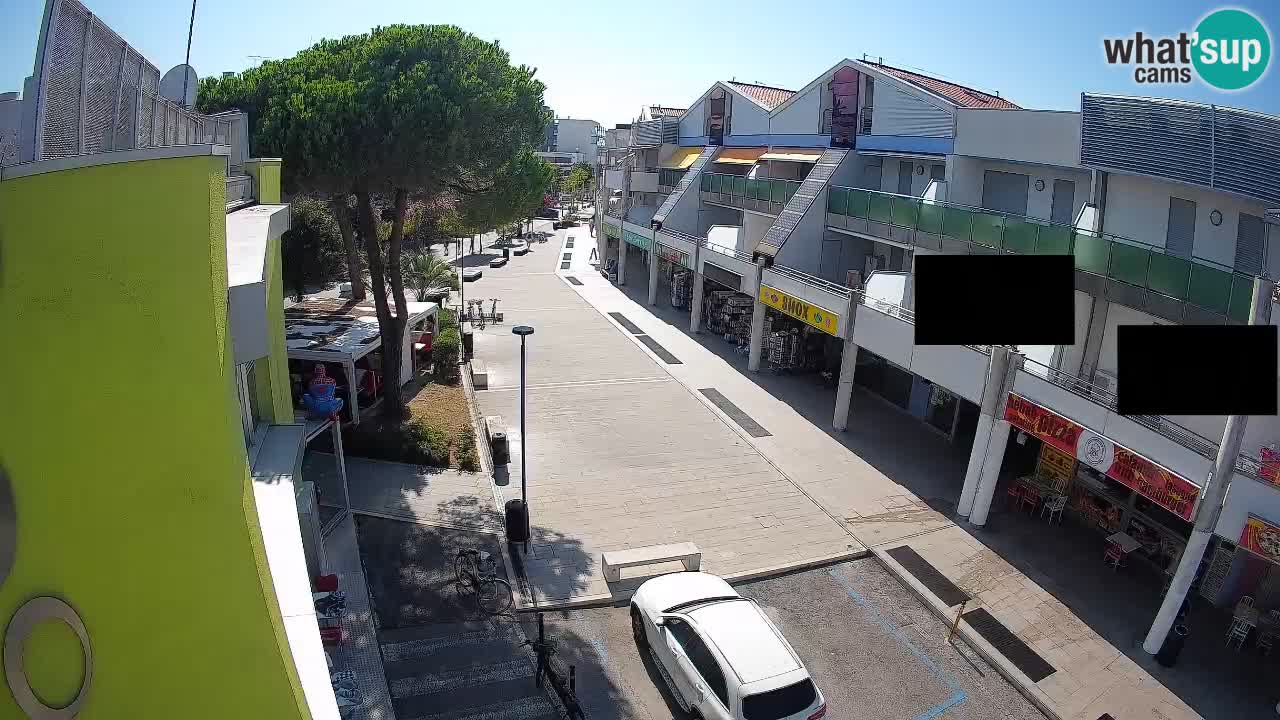 Webcam Via dello Shopping Bibione – Diretta Live