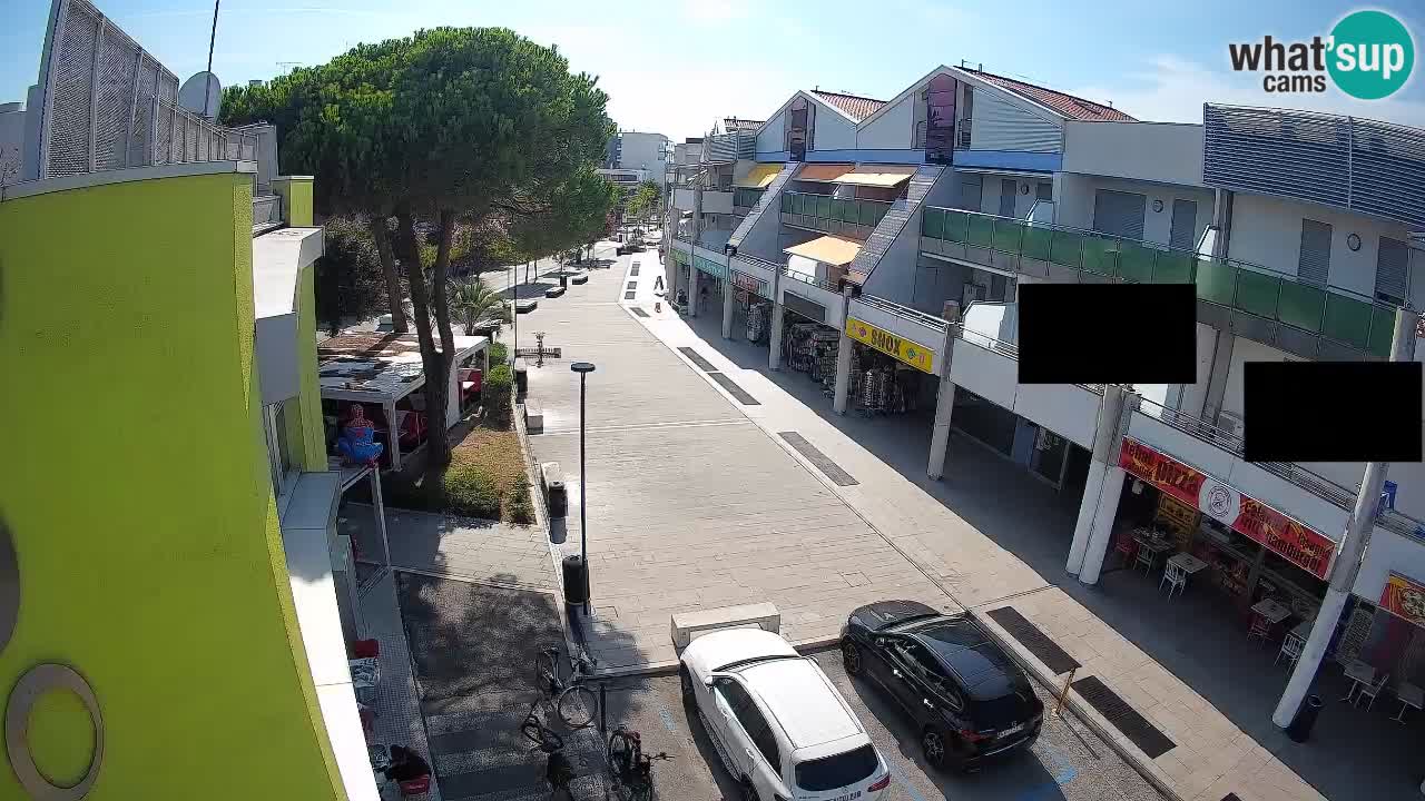 Webcam Calle Comercial de Bibione – En Directo