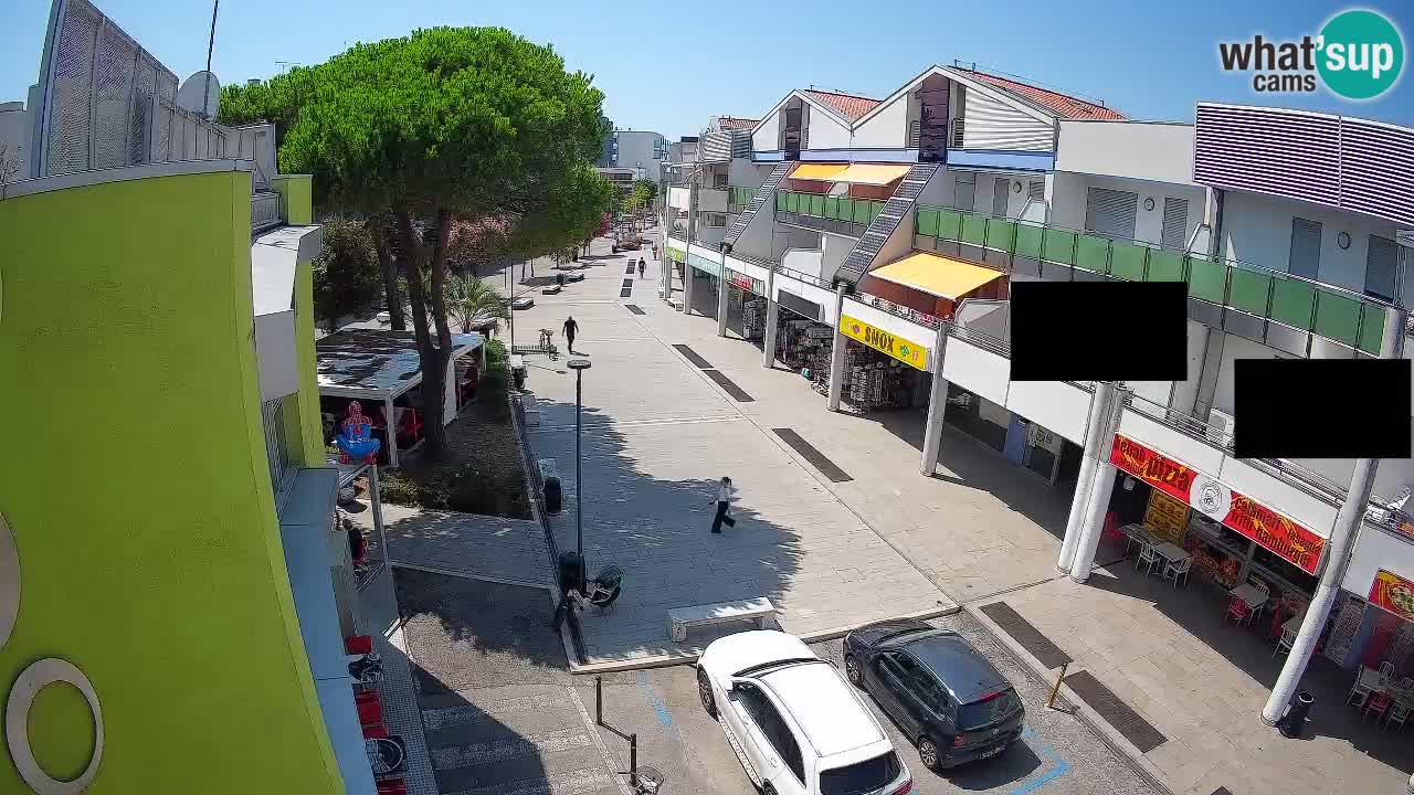 Webcam Calle Comercial de Bibione – En Directo