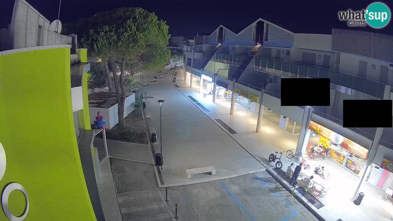 Webcam Bibione Einkaufsstraße – Liveblick