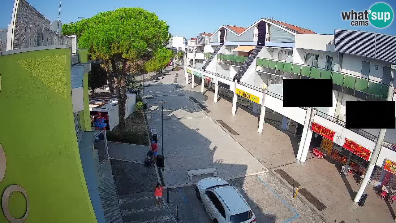 Spletna kamera Bibione Nakupovalna ulica – v živo