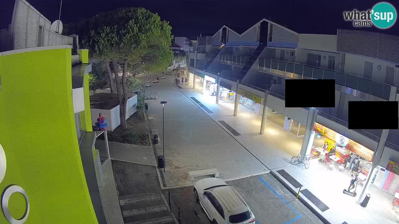 Webcam Bibione Einkaufsstraße – Liveblick
