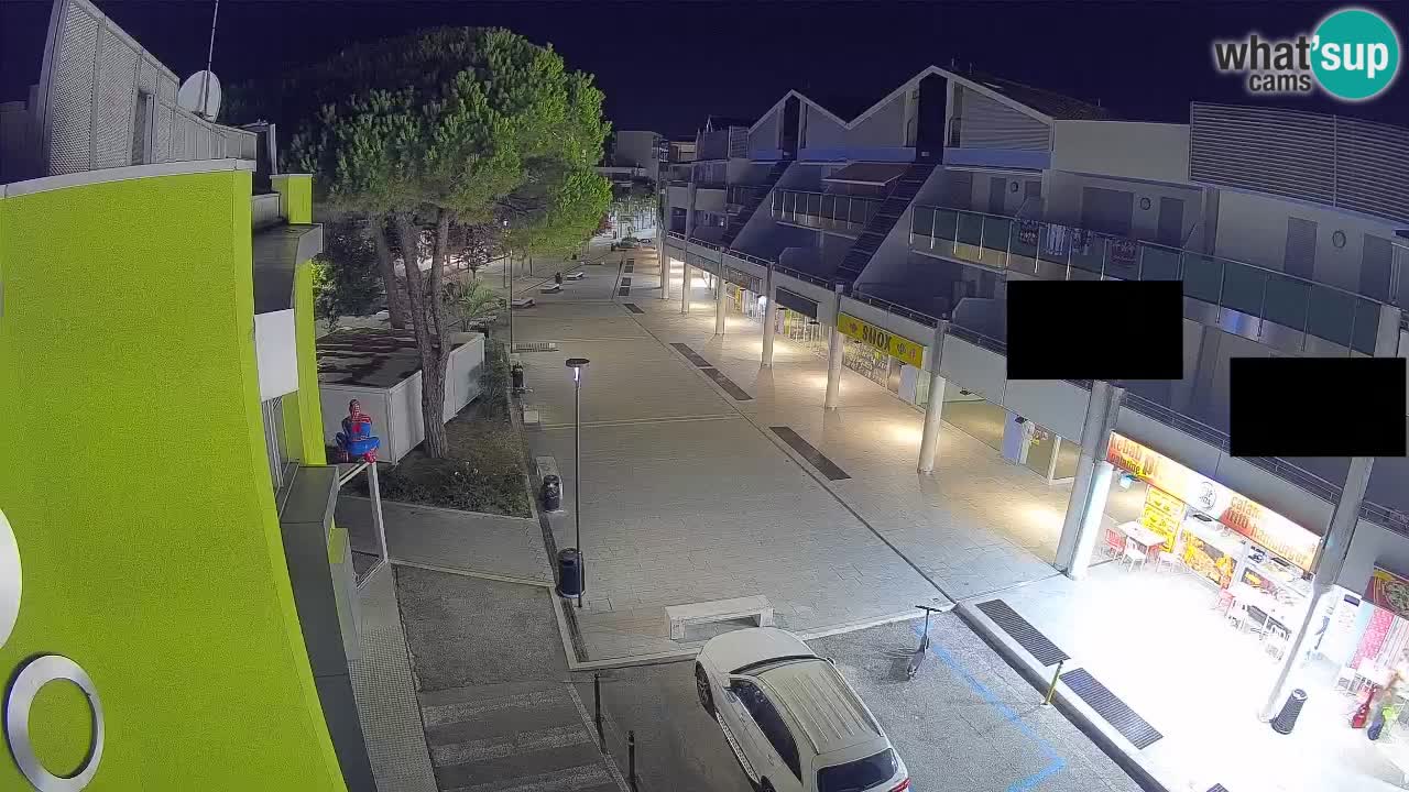 Webcam Bibione Einkaufsstraße – Liveblick