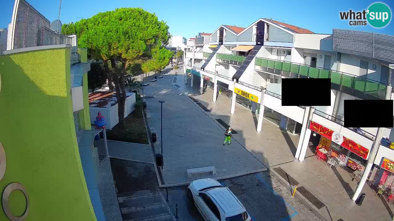 Webcam Bibione Einkaufsstraße – Liveblick