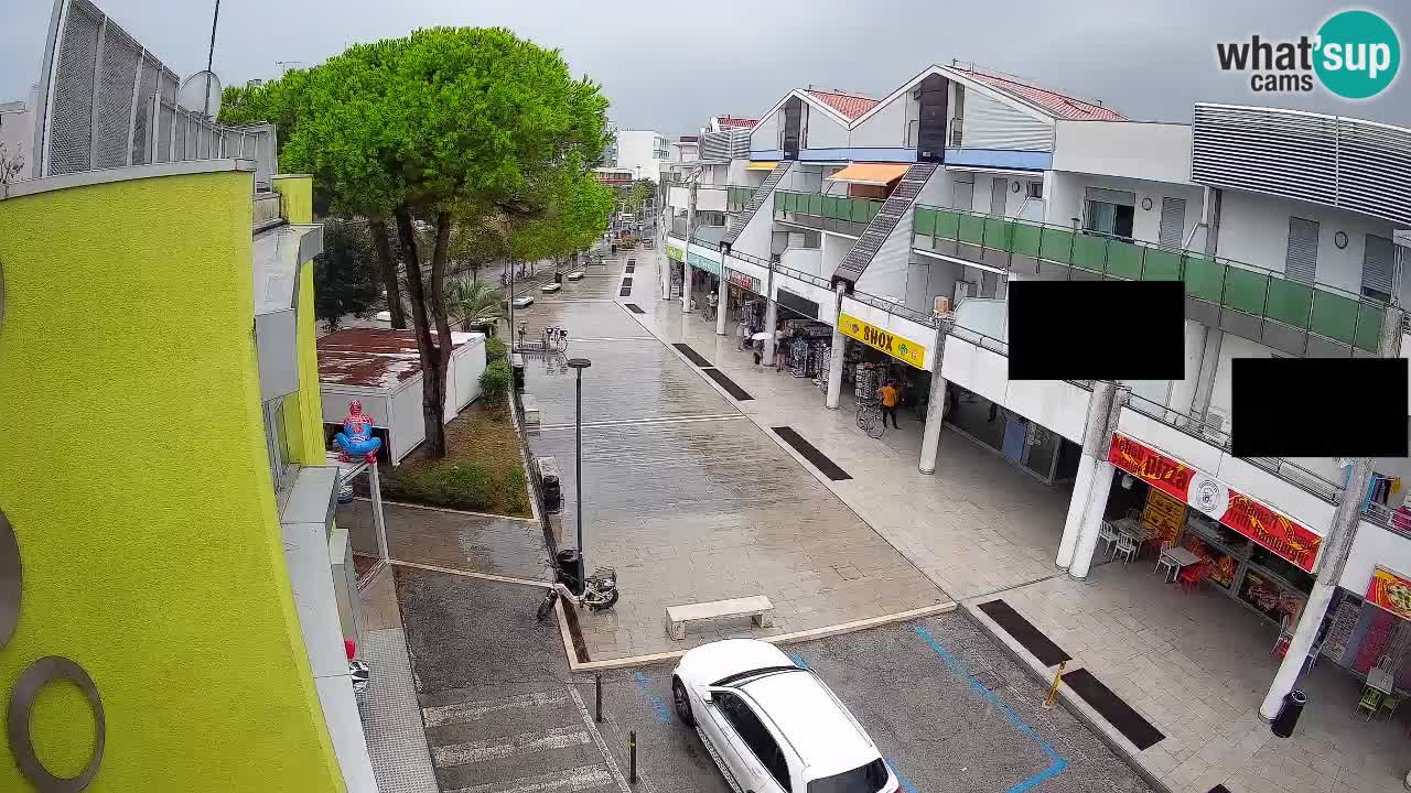Webcam Via dello Shopping Bibione – Diretta Live