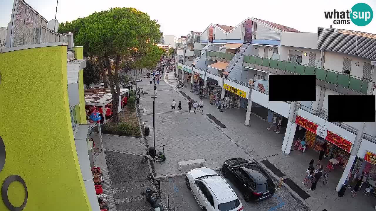Webcam Calle Comercial de Bibione – En Directo