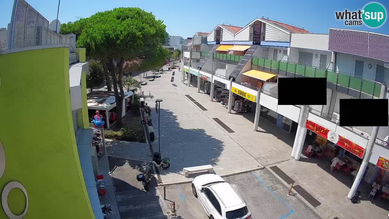 Webcam Via dello Shopping Bibione – Diretta Live