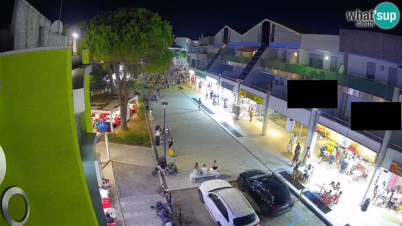 Webcam Calle Comercial de Bibione – En Directo