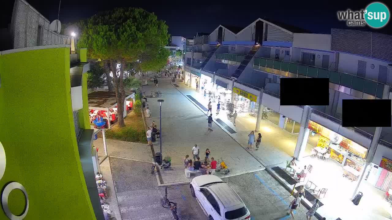 Webcam Via dello Shopping Bibione – Diretta Live