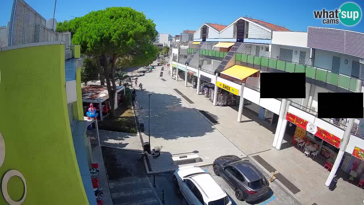 Webcam Via dello Shopping Bibione – Diretta Live