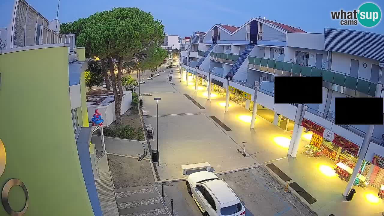 Webcam Calle Comercial de Bibione – En Directo
