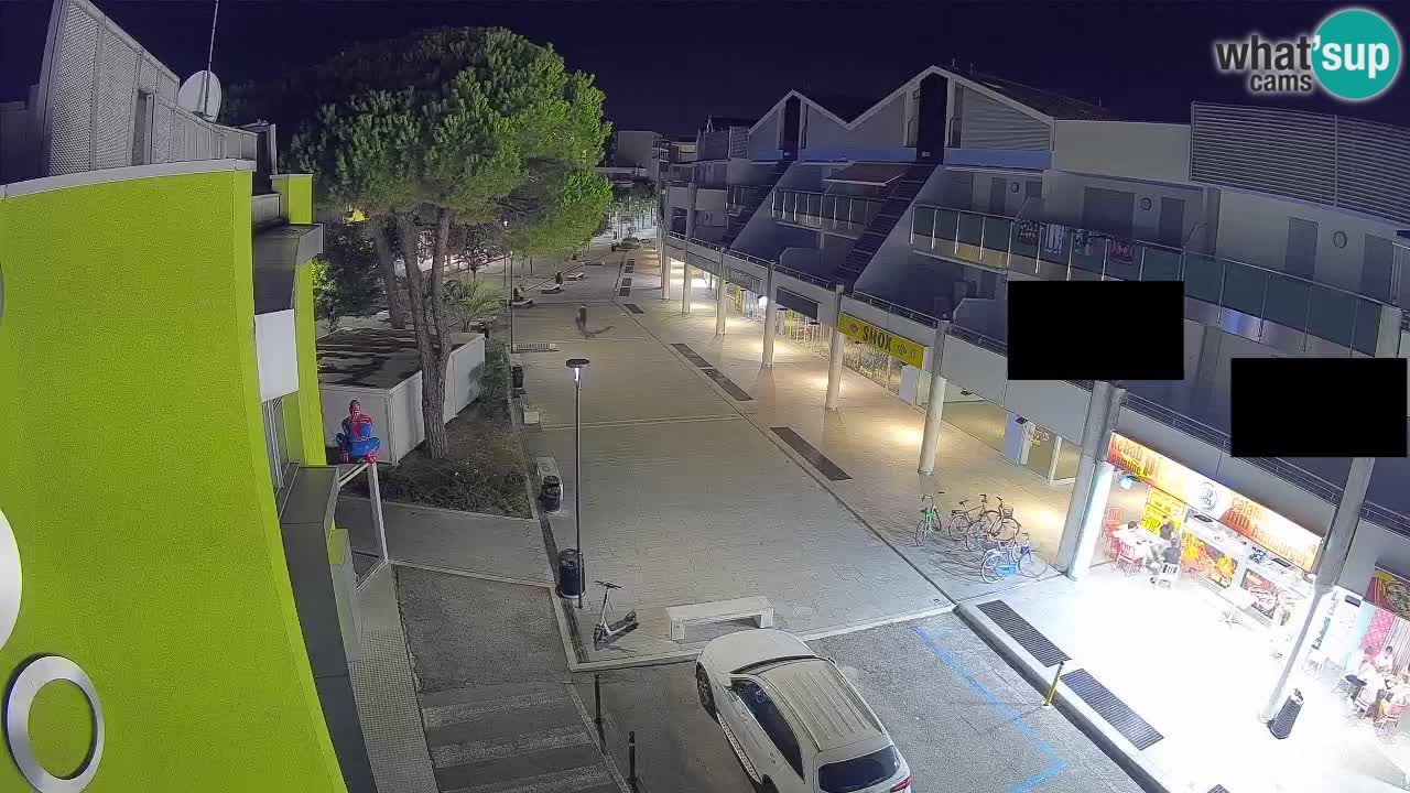 Webcam Via dello Shopping Bibione – Diretta Live