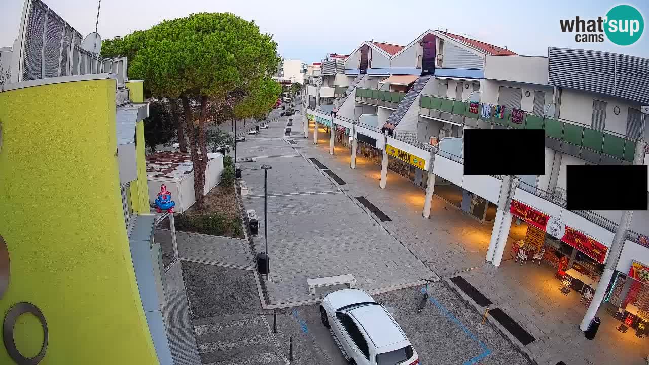 Webcam Bibione Einkaufsstraße – Liveblick