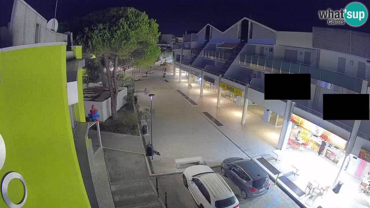 Webcam Rue Commerçante de Bibione – Vue en direct