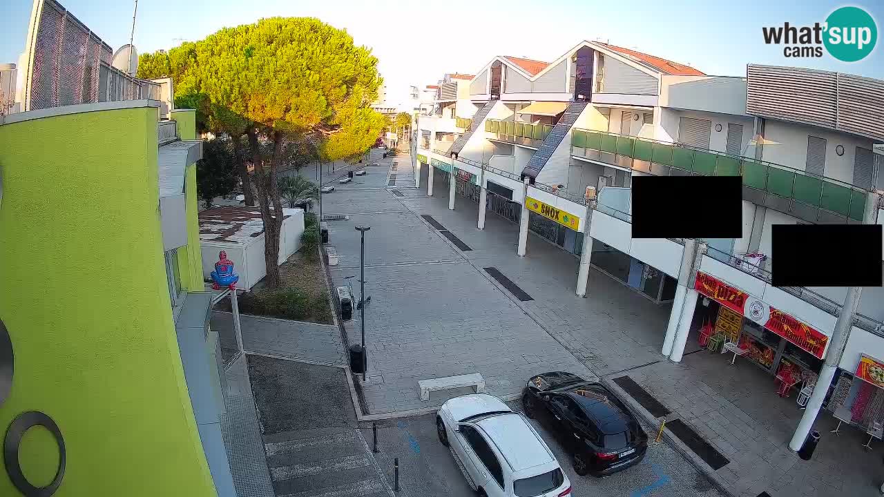 Webcam Calle Comercial de Bibione – En Directo