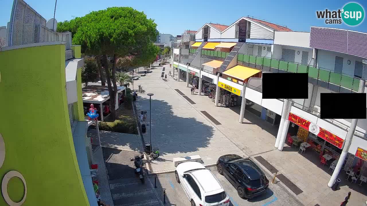 Webcam Via dello Shopping Bibione – Diretta Live