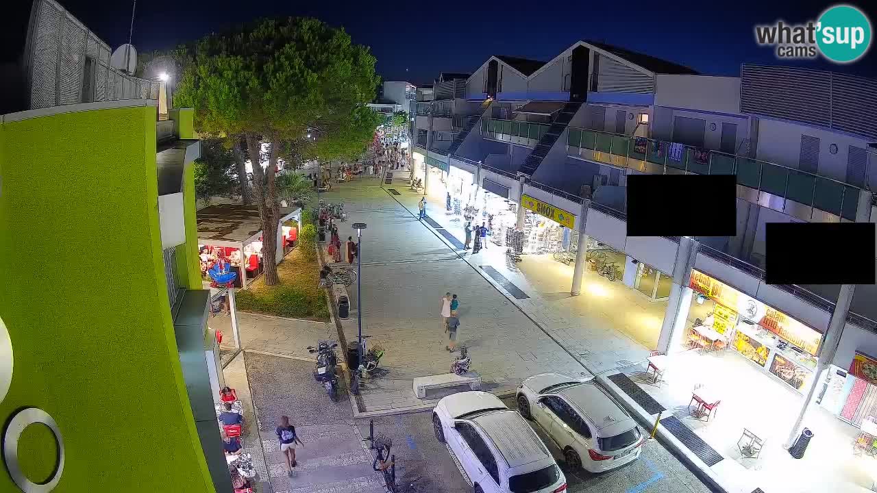 Webcam Via dello Shopping Bibione – Diretta Live